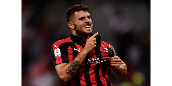 Patrick Cutrone je Broken Associazione Calcio Milan fotbalový sen